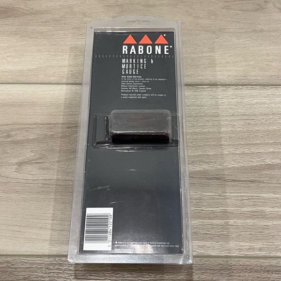 RABONE CHESTERMAN MORTISE MARKING GAUGE ROSEWOOD AND BRASS VINTAGE - Picture 3 of 3